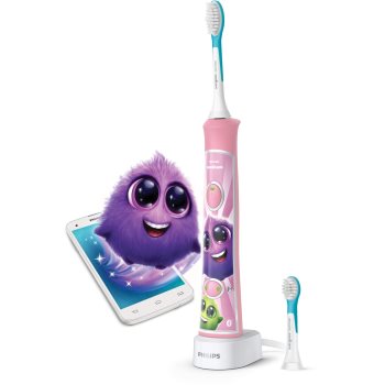 Philips Sonicare For Kids HX6352/42 Sonic Electric periuța de dinți pentru copii cu Bluetooth